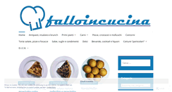 Desktop Screenshot of falloincucina.com